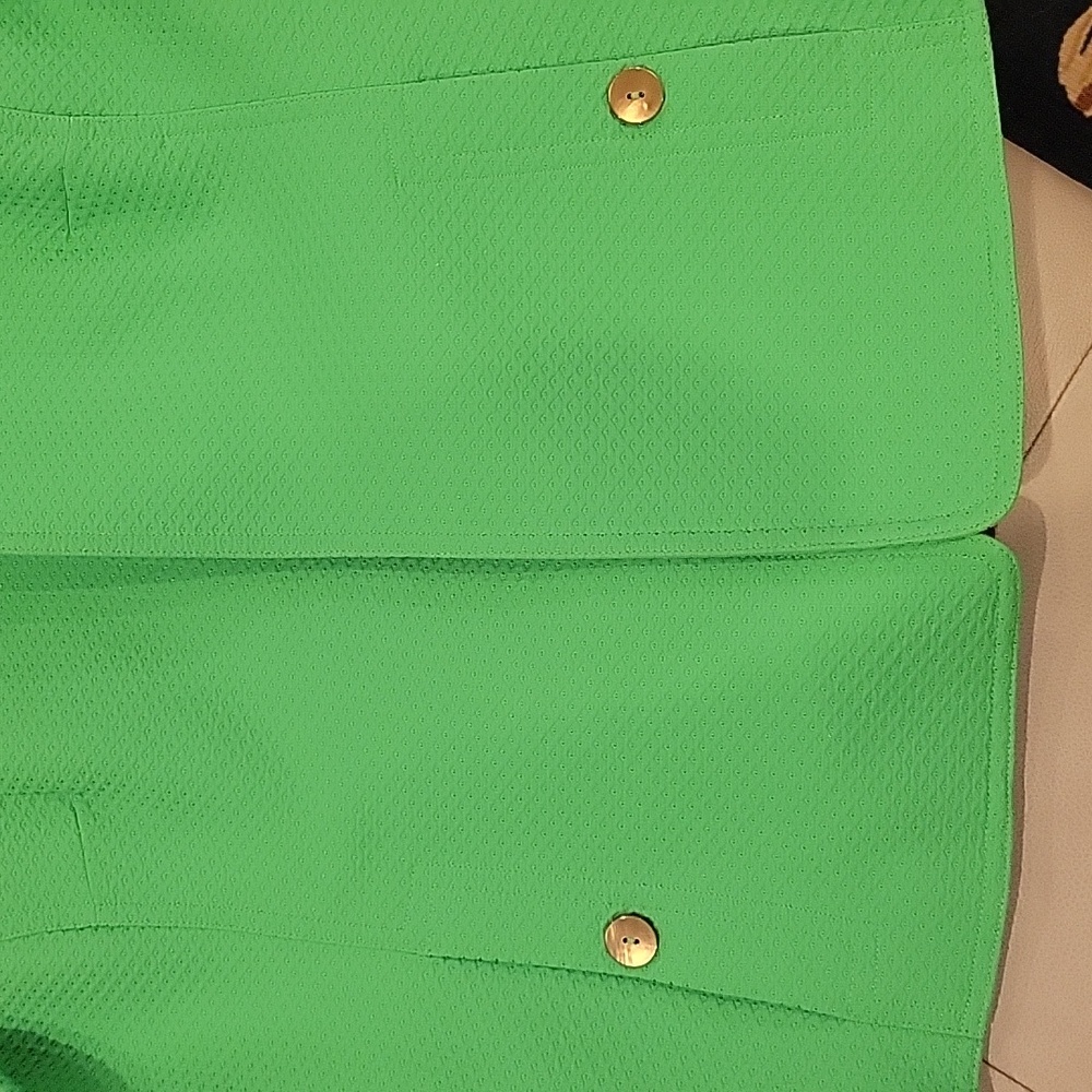 Nina Mclemore Pique Green Jacket - Picture 6 of 6